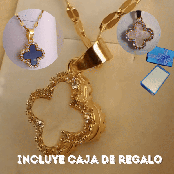 COLLAR TREBOL VAN CLEEF + CAJA DE REGALO