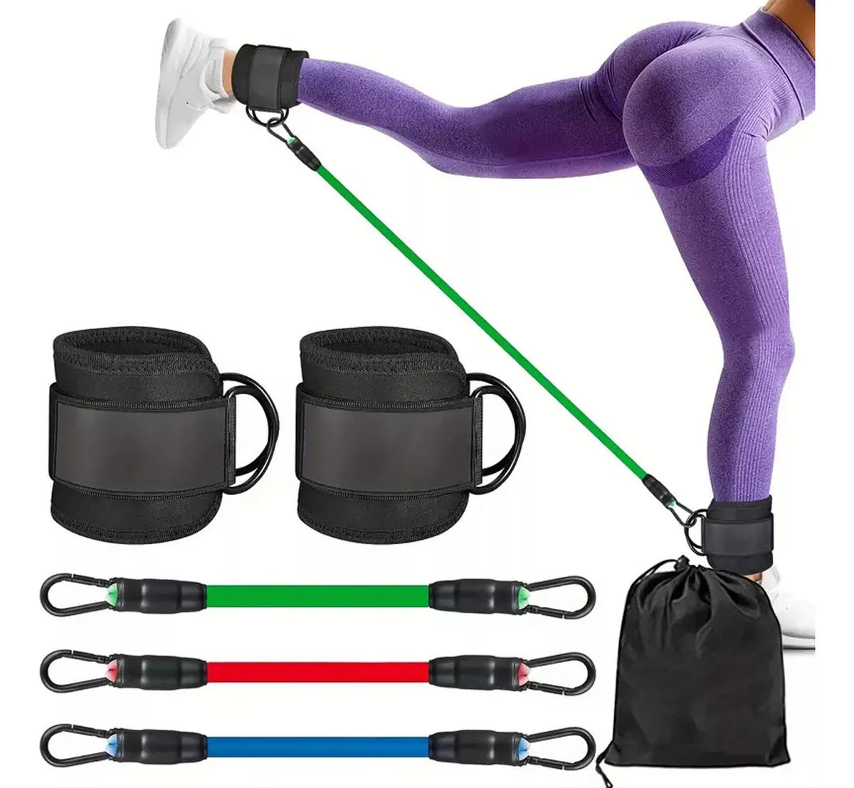 BANDAS PARA GLUTEOS Y PIERNAS