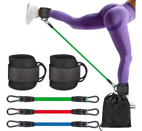 Bandas de entrenamiento para gluteos y piernas firmes
