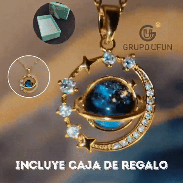 COLLAR SATURNO +CAJAREGALO