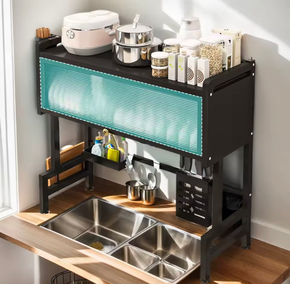 ORGANIZADOR DE COCINA MULTIFUNCIONAL